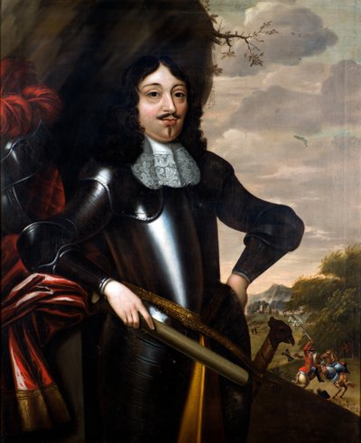 Retrato, llamado James Graham de Gerrit van (manner of) Honthorst