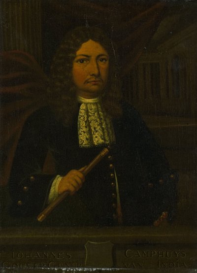 Retrato de Johannes Camphuys, Gobernador General de las Indias Orientales Holandesas de Gerrit van Goor (copy after)
