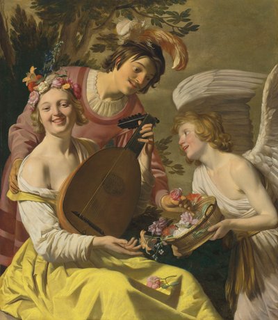 Alegoría del Amor de Gerrit van Honthorst