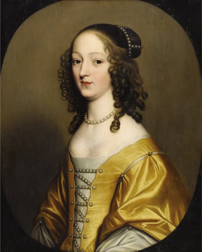 Elizabeth Stuart (1596-1662), Reina de Bohemia de Gerrit van Honthorst