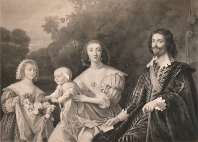 George Villiers, duque de Buckingham y familia, 1628, 1904 de Gerrit van Honthorst
