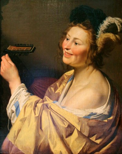 Tocador de laúd de Gerrit van Honthorst