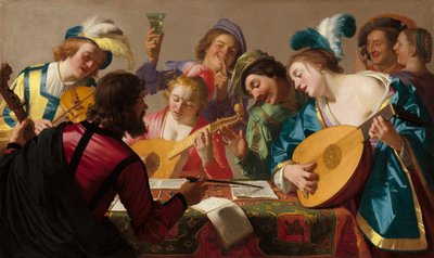 El concierto de Gerrit van Honthorst