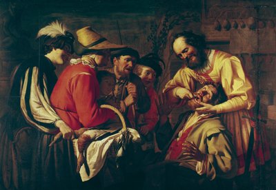El extractor de dientes de Gerrit van Honthorst