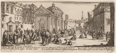 El Hospital de Gerrit van Schagen after Jacques Callot