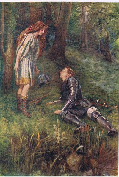 Belphoebe y Timius, Cuentos de la Reina de las Hadas publicados por George Harrap and Company de Gertrude E. Demain (after) Hammond