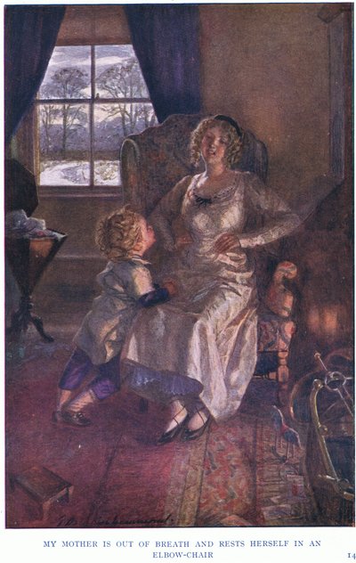 Mi madre se queda sin aliento y descansa en un sillón. de Gertrude E. Demain Hammond