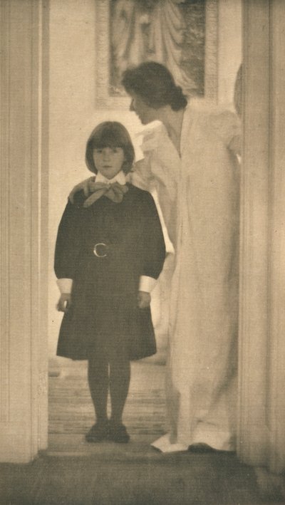 Bendita eres entre las mujeres por Kasebier de Gertrude Käsebier