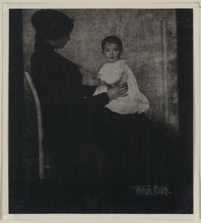 Retrato de la Sra. Ward con bebé de Gertrude Käsebier