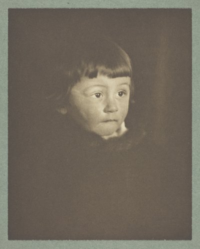 Retrato de un niño de Gertrude Käsebier