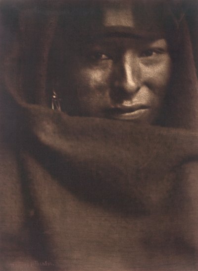 El hombre rojo por Gertrude Kasebier de Gertrude Käsebier