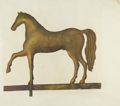 Veleta de caballo, c. 1940 de Gertrude Koch