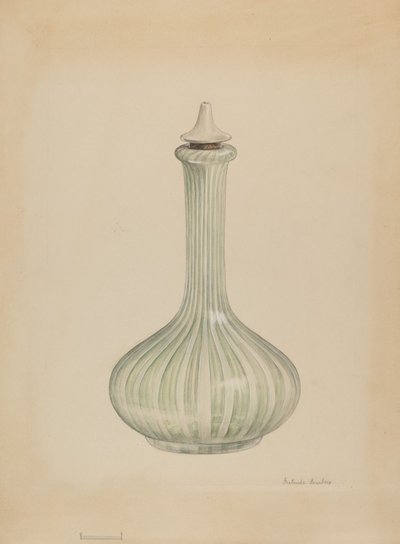 Botella de barbería de Gertrude Lemberg