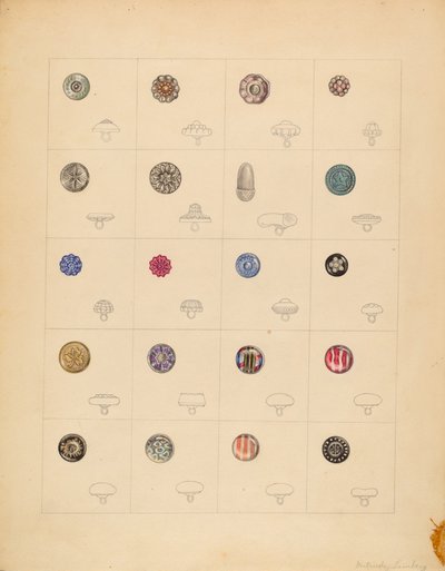 Botones de Gertrude Lemberg