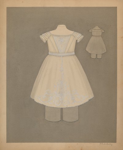 Vestido de niño de Gertrude Lemberg