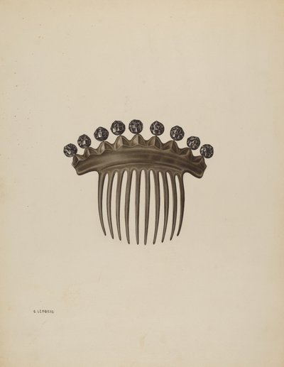 Peine, c. 1939 de Gertrude Lemberg