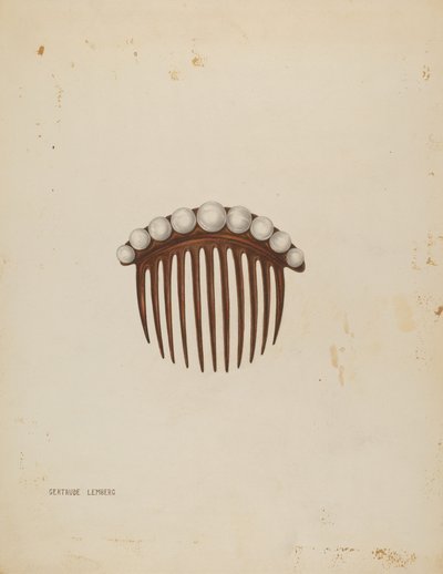 Peine, c. 1939 de Gertrude Lemberg