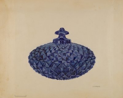 Mantequera cubierta, c. 1936 de Gertrude Lemberg