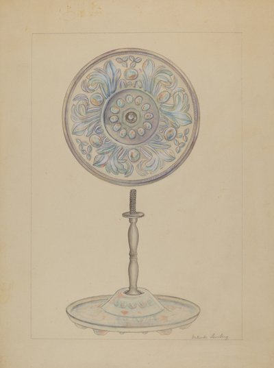 Soporte de espejo, c. 1936 de Gertrude Lemberg