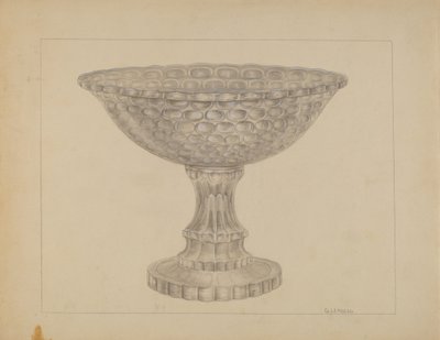 Tazón de ponche, 1935-1942 de Gertrude Lemberg