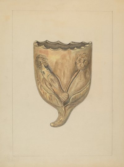 Bolsillo de Pared para Flores, 1935-1942 de Gertrude Lemberg