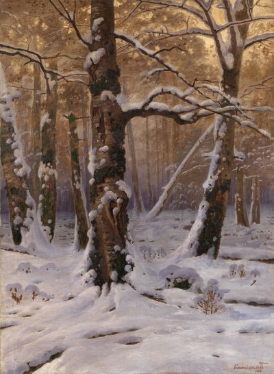 Mañana de invierno, 1907-1909 de Gevorg Bashindzhagyan