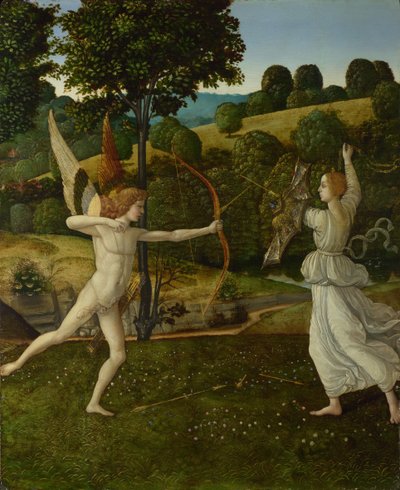 El combate del amor y la castidad de Gherardo di Giovanni del Fora