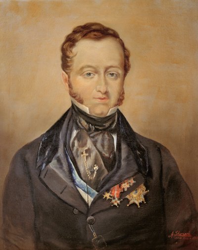 Portrait of Llamado Jose Maria Queipo del Llano Ruiz de Saravia (1768-1843) Conde de Toreno de Ghersi (after)