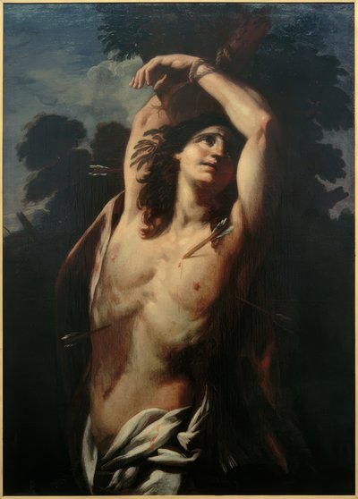 El martirio de San Sebastián de Giacinto Brandi