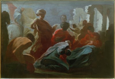 La adoración de los Reyes de Giacinto Brandi