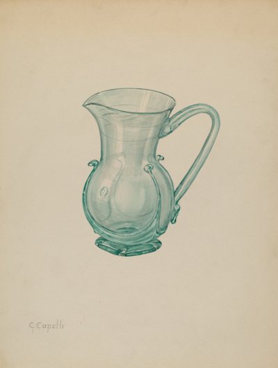 Jarra de crema, c. 1937 de Giacinto Capelli