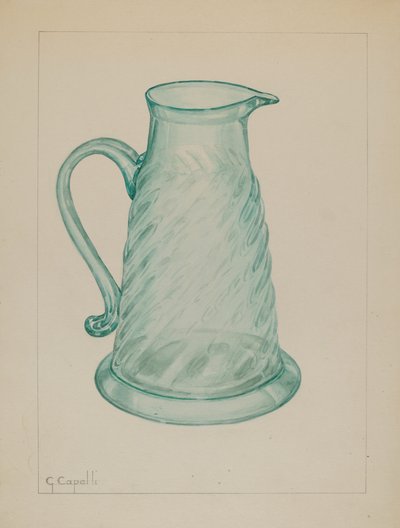 Jarra de melaza, c. 1937 de Giacinto Capelli