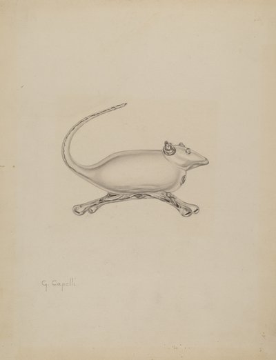 Ratón, c. 1937 de Giacinto Capelli