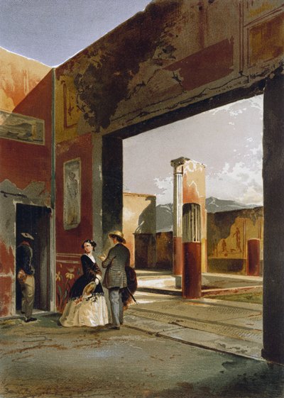 Casa de los Dioscuros en Pompeya de Giacinto Gigante