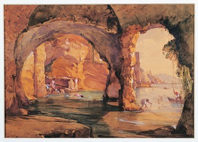 Italia, Nápoles, Nivel subterráneo del Palazzo Donn