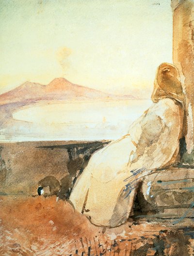 Monje en San Martino de Giacinto Gigante