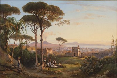 Nápoles visto desde La Conocchia, 1844 de Giacinto Gigante
