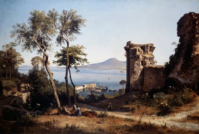 Vista de Castellammare di Stabia de Giacinto Gigante