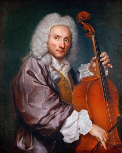 Retrato de un violonchelista por Giacomo Antonio Ceruti, c. 1745 de Giacomo Ceruti