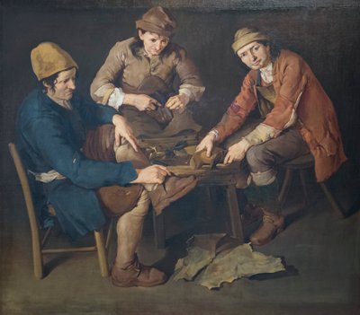 Los zapateros de Giacomo (1698 1767) Ceruti