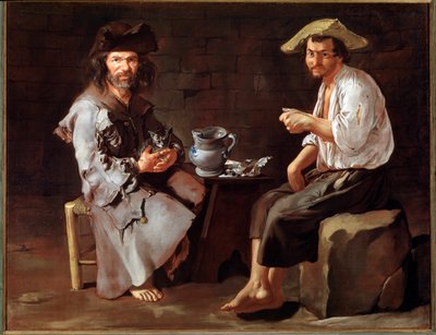 Dos mendigos de Giacomo Ceruti