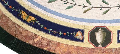 Mesa de Micromosaico, Roma, finales del siglo XVIII de Giacomo (attr. to) Raffaelli