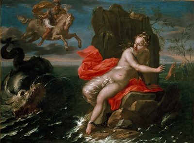 Perseo y Andrómeda, siglos XVII-XVIII de Giacomo Bolognini