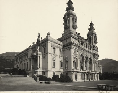 Exterior del Teatro de Montecarlo, Mónaco de Giacomo Brogi