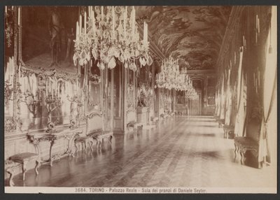 Turín - Palacio Real - Comedor de Daniele Seiter de Giacomo Brogi