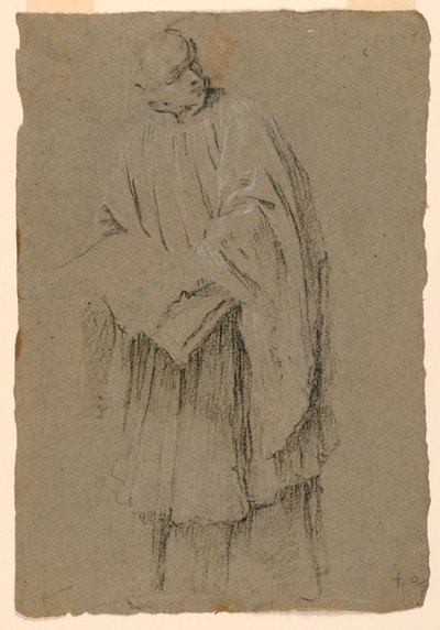 Un joven sacerdote de Giacomo Cavedone
