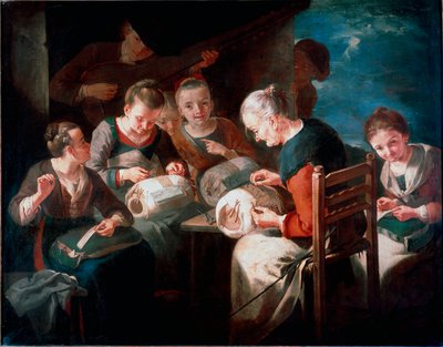 Las bordadoras de Giacomo Francesco Cipper
