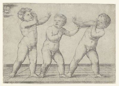 Tres chicos desnudos de Giacomo Francia