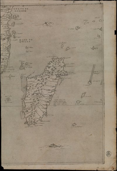 Mapa de África de Giacomo Gastaldi