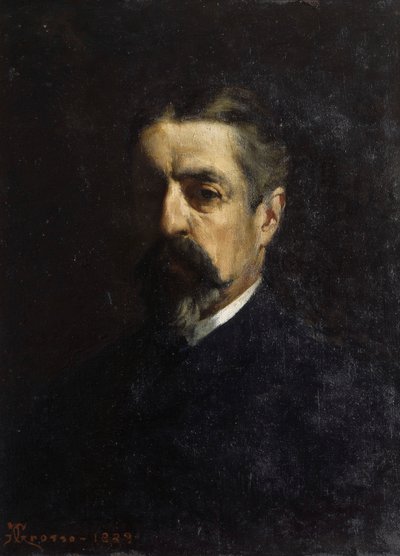 Retrato del Conde Marcello Panissera di Veglio (1830-1886) de Giacomo Grosso